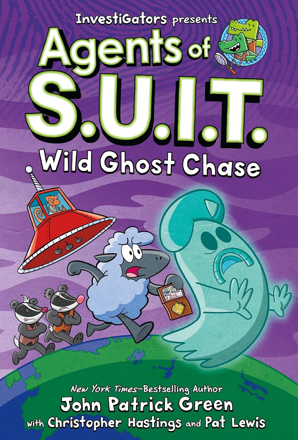 Investigators: Agents of S.U.I.T.: Wild Ghost Chase (Investigators) - by John Patrick Green (Hardcover)