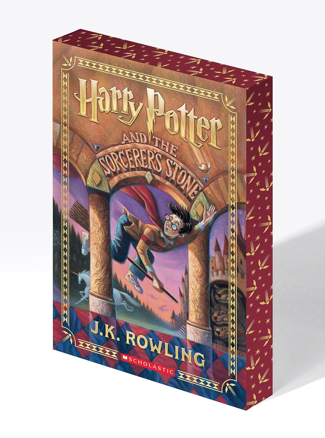 Harry Potter and the Sorcerer's Stone (Stenciled Edges) (Harry Potter, Book 1) (Harry Potter) - by J.K. Rowling