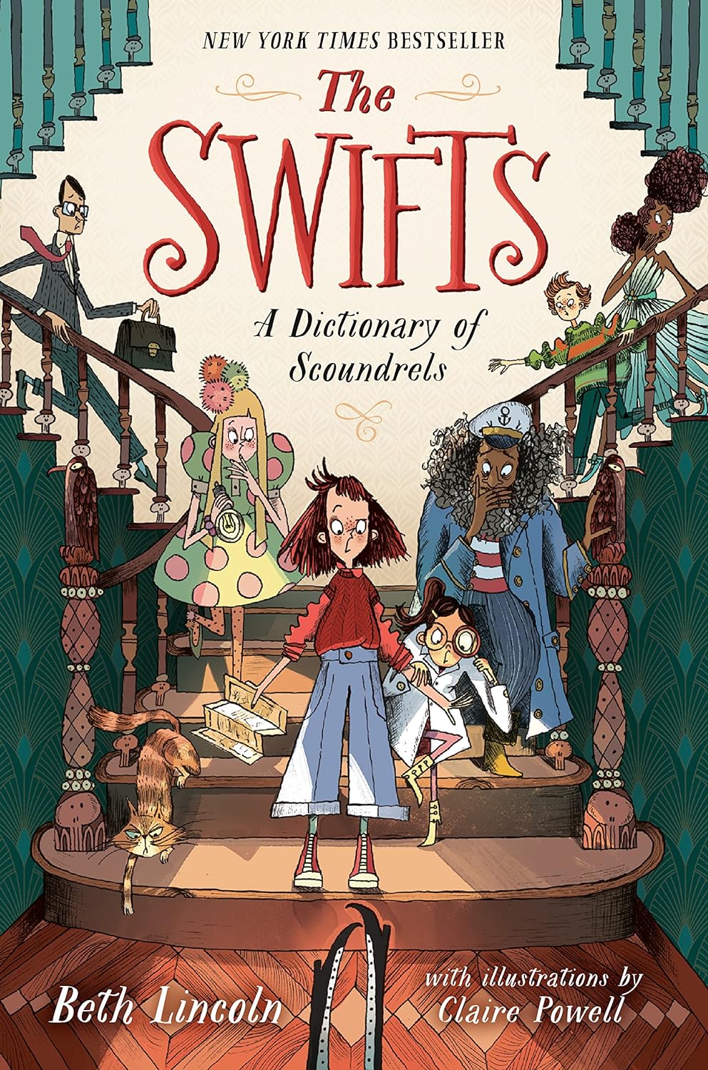 The Swifts: A Dictionary of Scoundrels - by Beth Lincoln (Hardcover)