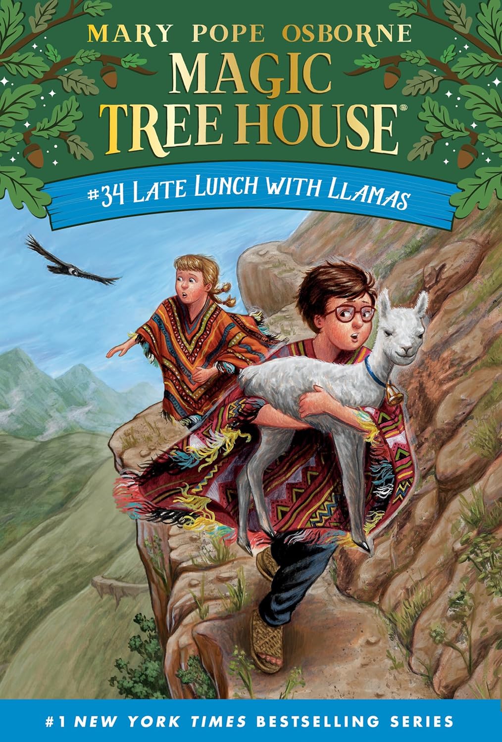 Late Lunch with Llamas (Magic Tree House #34) - by Mary Pope Osborne