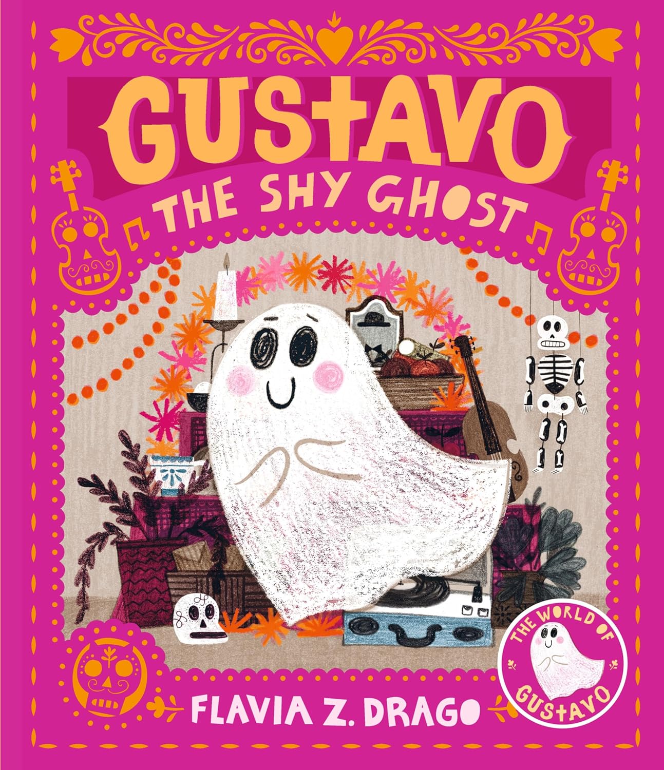 Gustavo, the Shy Ghost - by Flavia Z Drago (Hardcover)