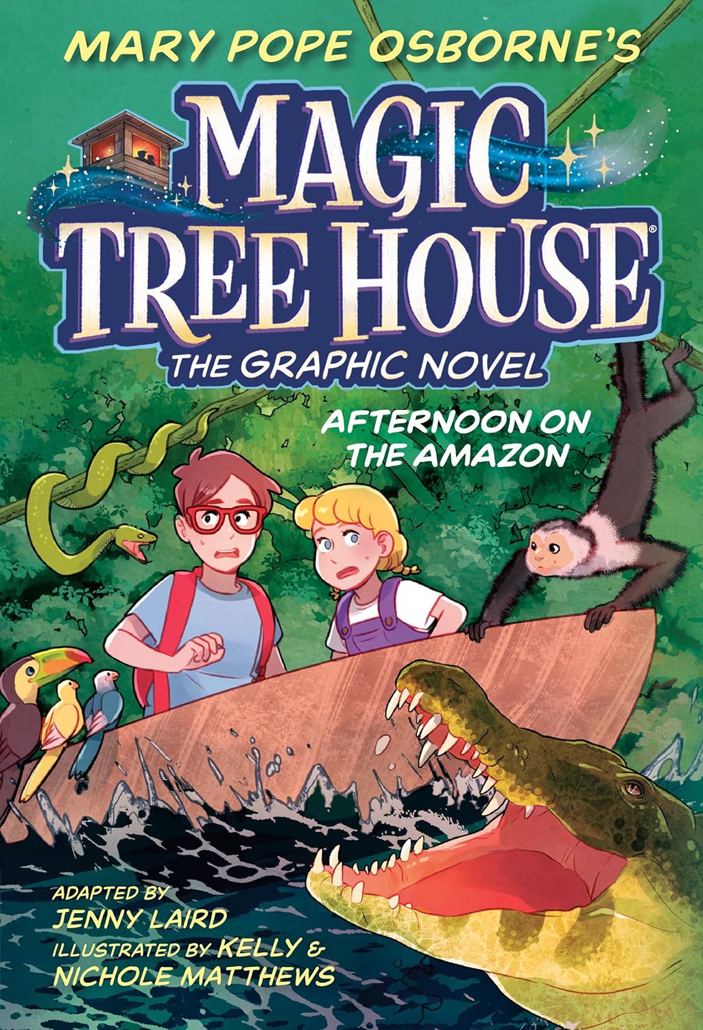 Afternoon on the Amazon Graphic Novel (Magic Tree House) - by Mary Pope Osborne