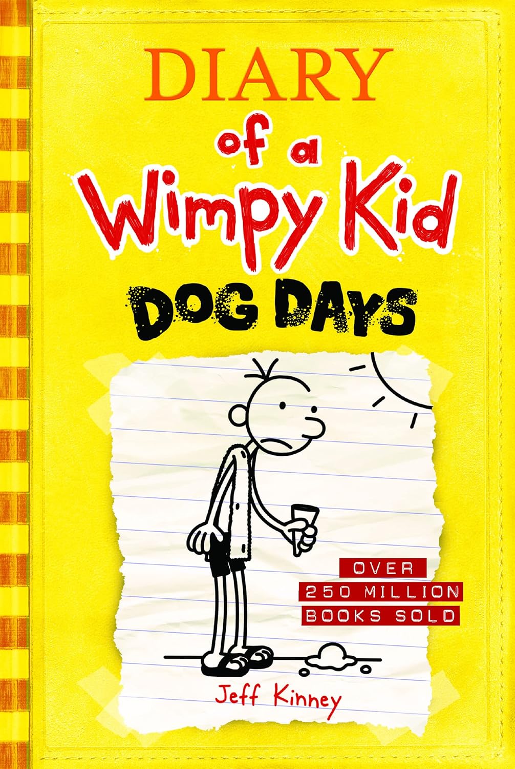 Dog Days (Diary of a Wimpy Kid #4) - by Jeff Kinney (Hardcover)