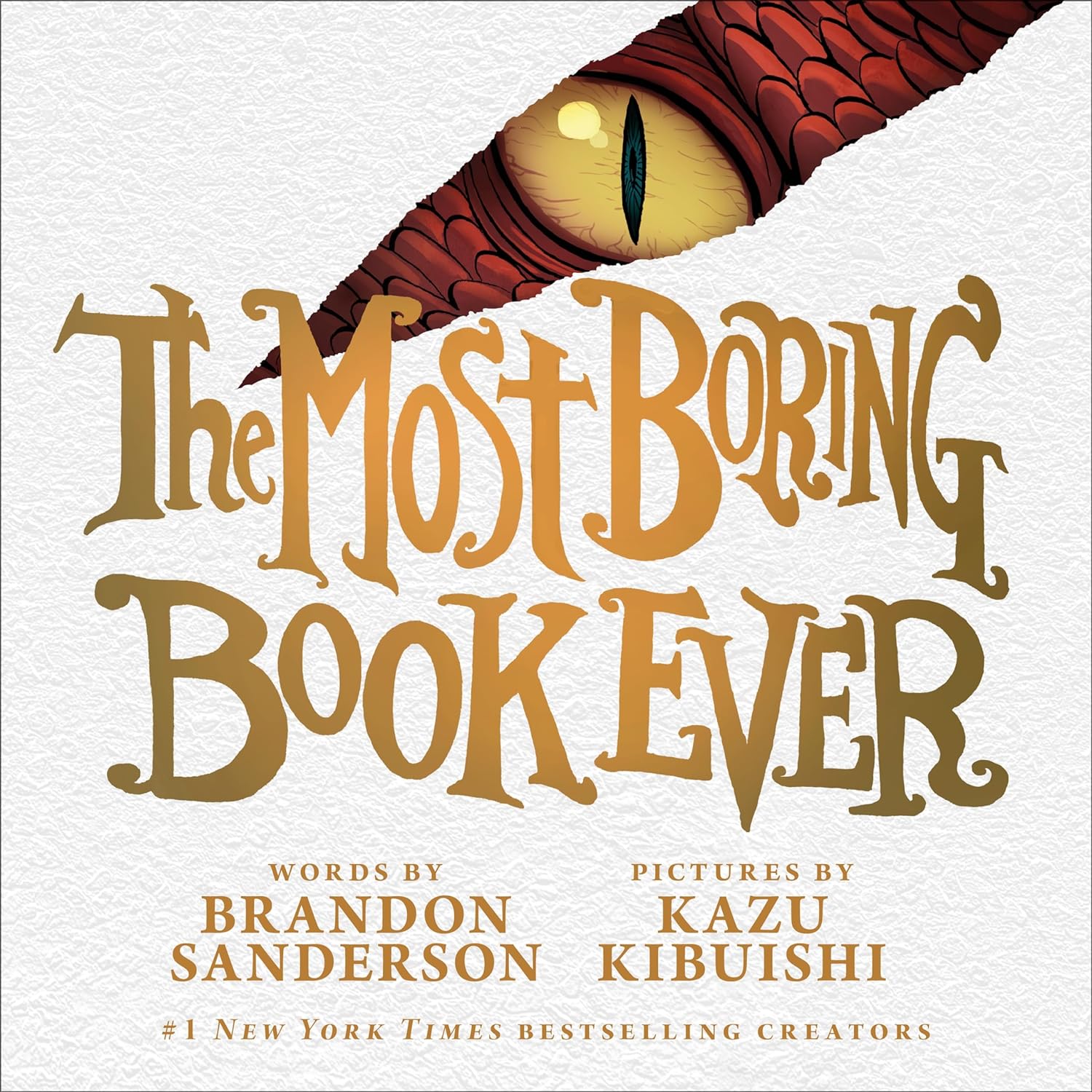 The Most Boring Book Ever - by Brandon Sanderson (Hardcover)