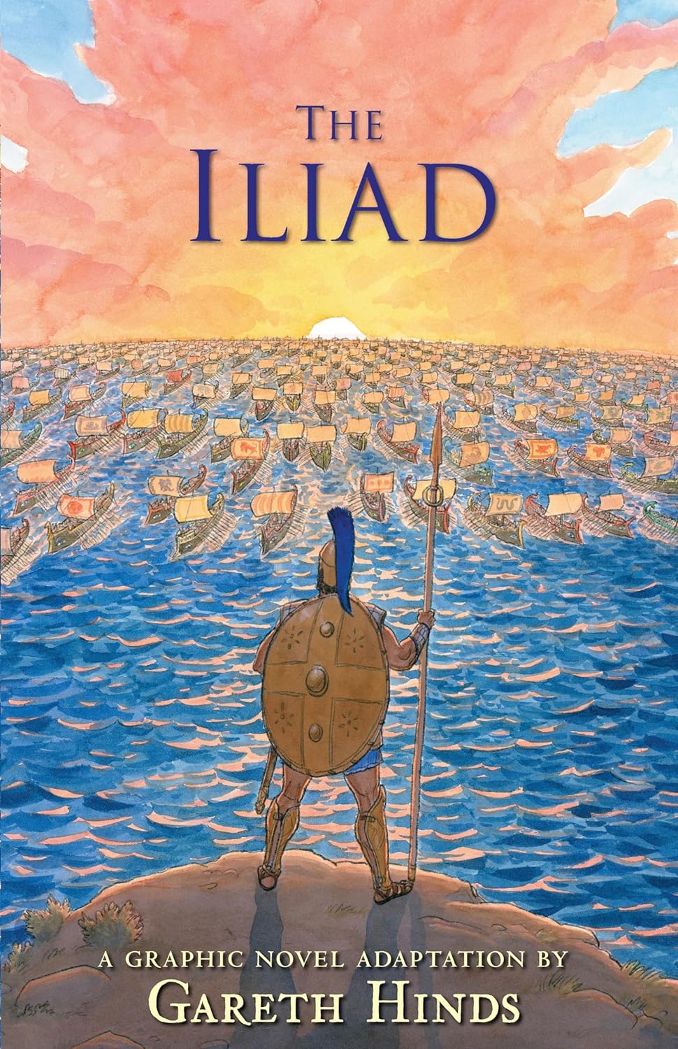 The Iliad: A Graphic Novel - by Gareth Hinds