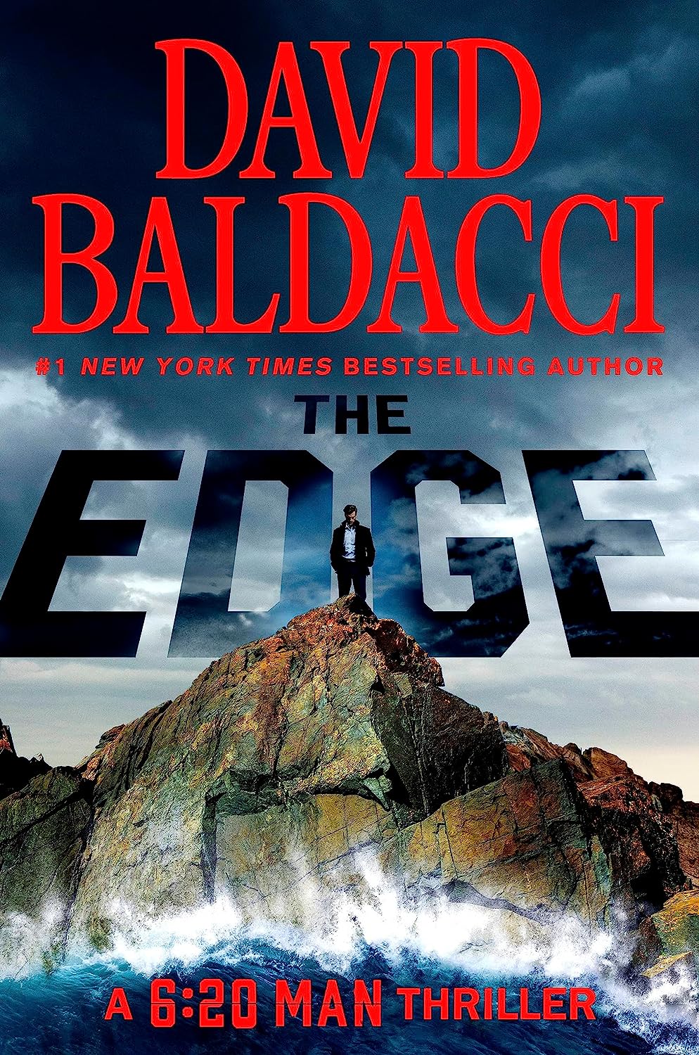 The Edge (6:20 Man #2) - by David Baldacci (Hardcover)