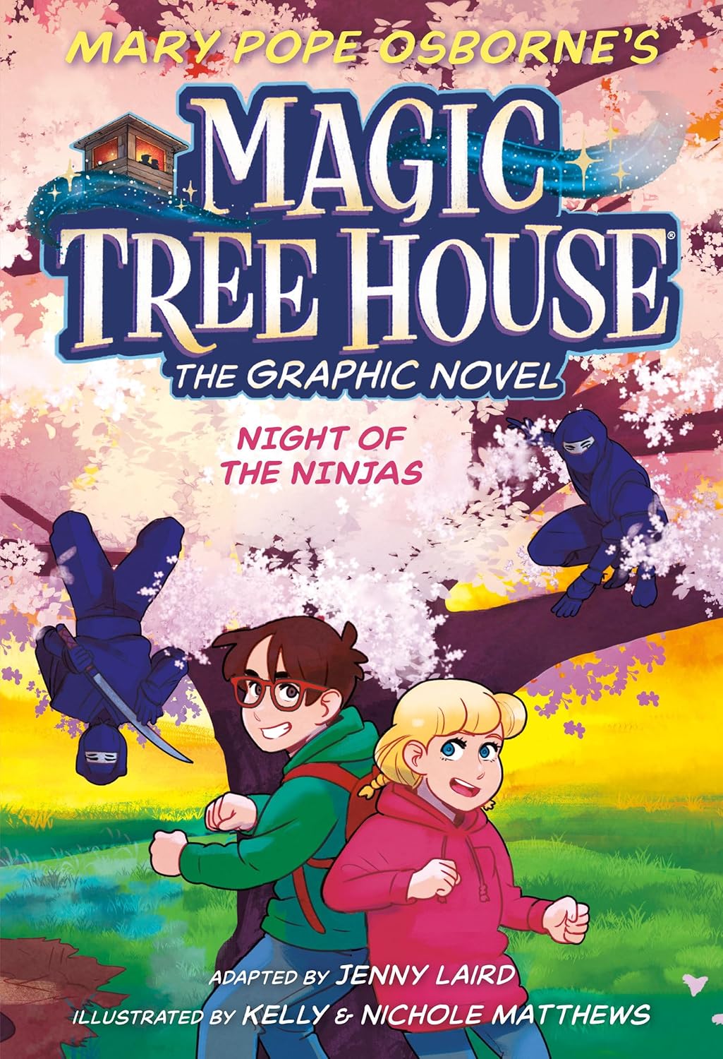 Night of the Ninjas Graphic Novel (Magic Tree House) - by Mary Pope Osborne