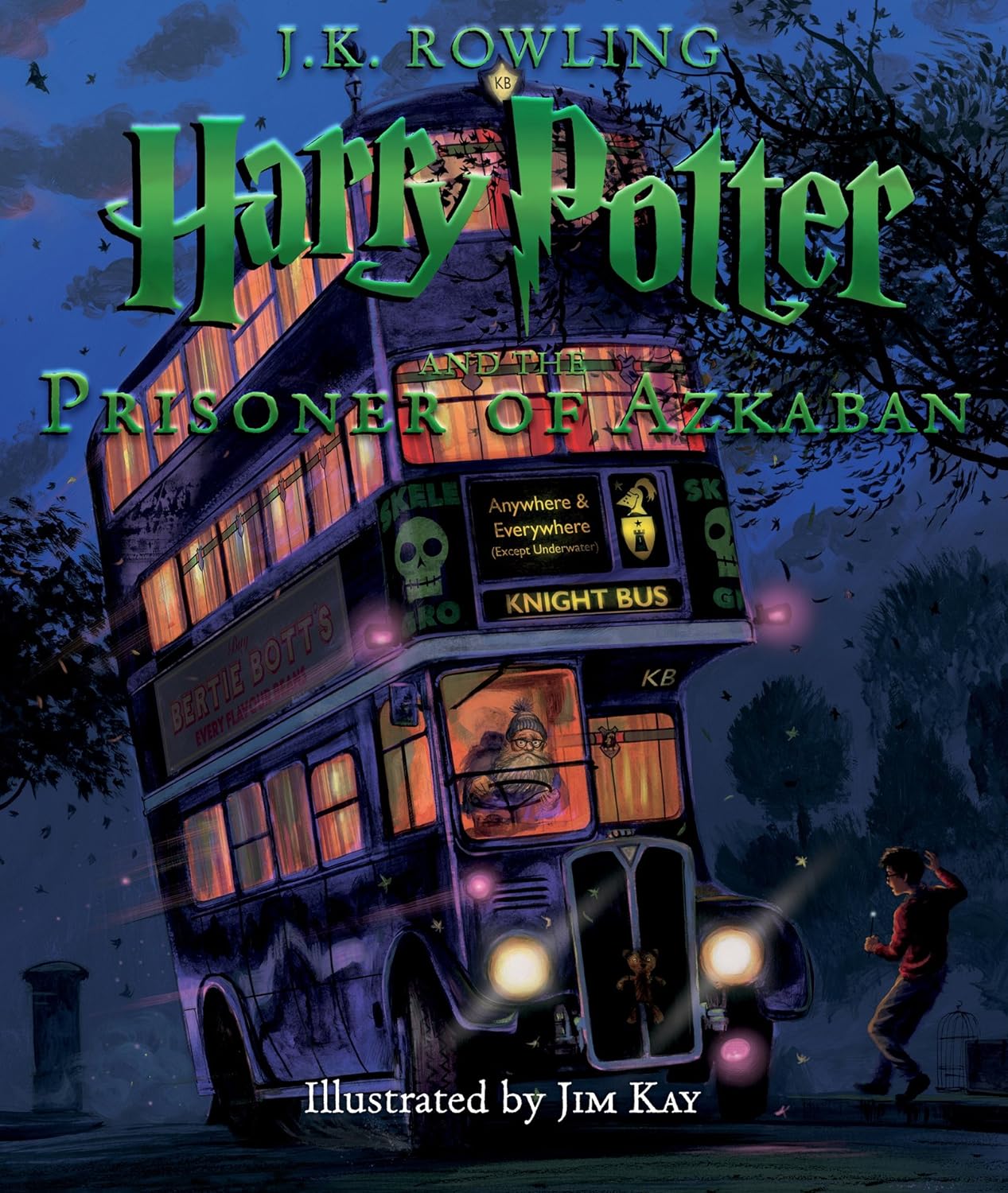 Harry Potter and the Prisoner of Azkaban: The Illustrated Edition (Harry Potter, Book 3): Volume 3 - by J. K. Rowling (Hardcover)