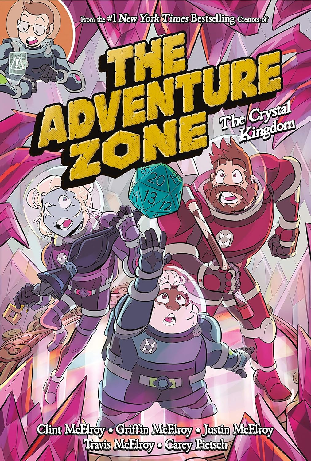 The Adventure Zone: The Crystal Kingdom (Adventure Zone #4) - by Clint McElroy