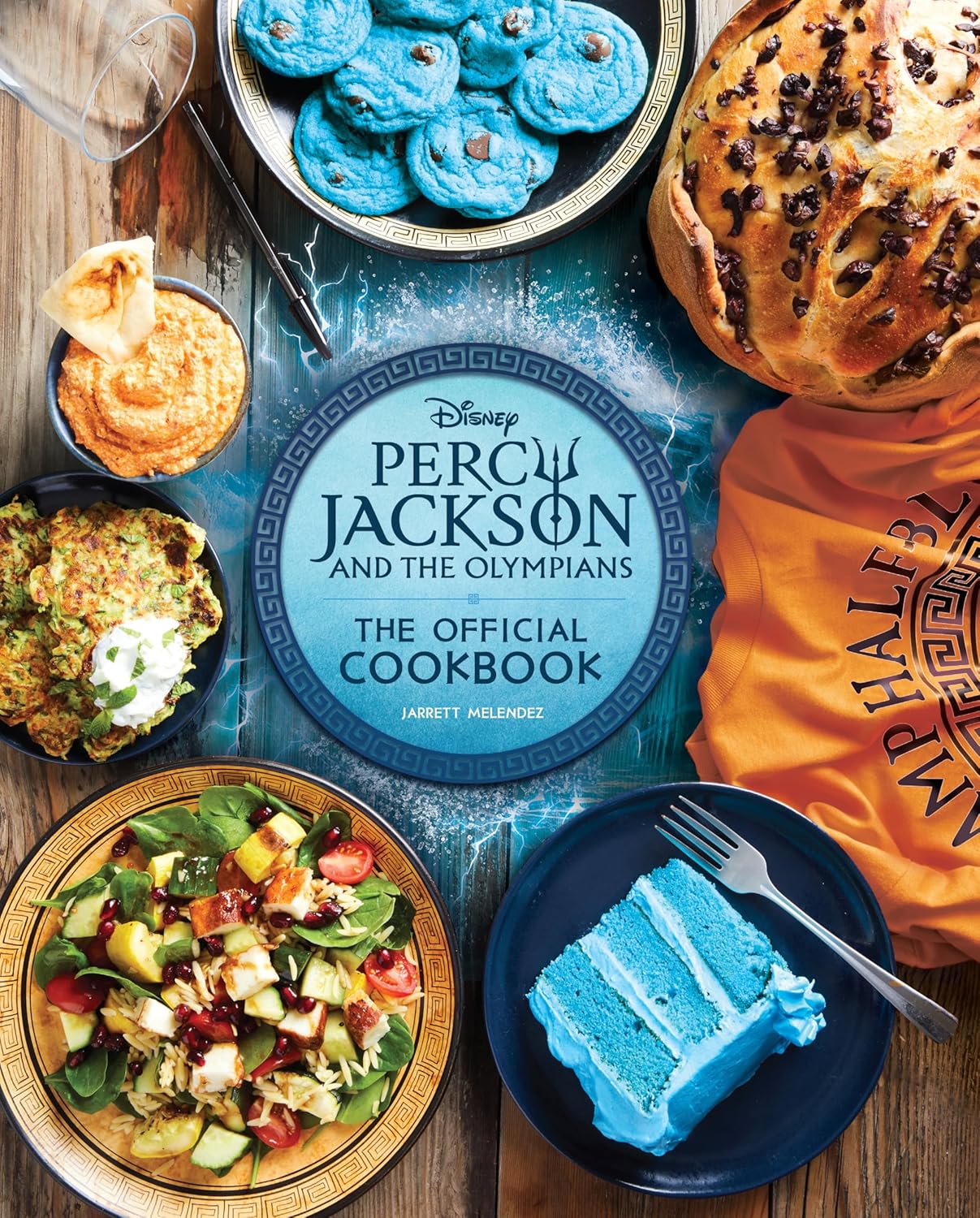 Percy Jackson and the Olympians: The Official Cookbook - by Jarrett Melendez (Hardcover)