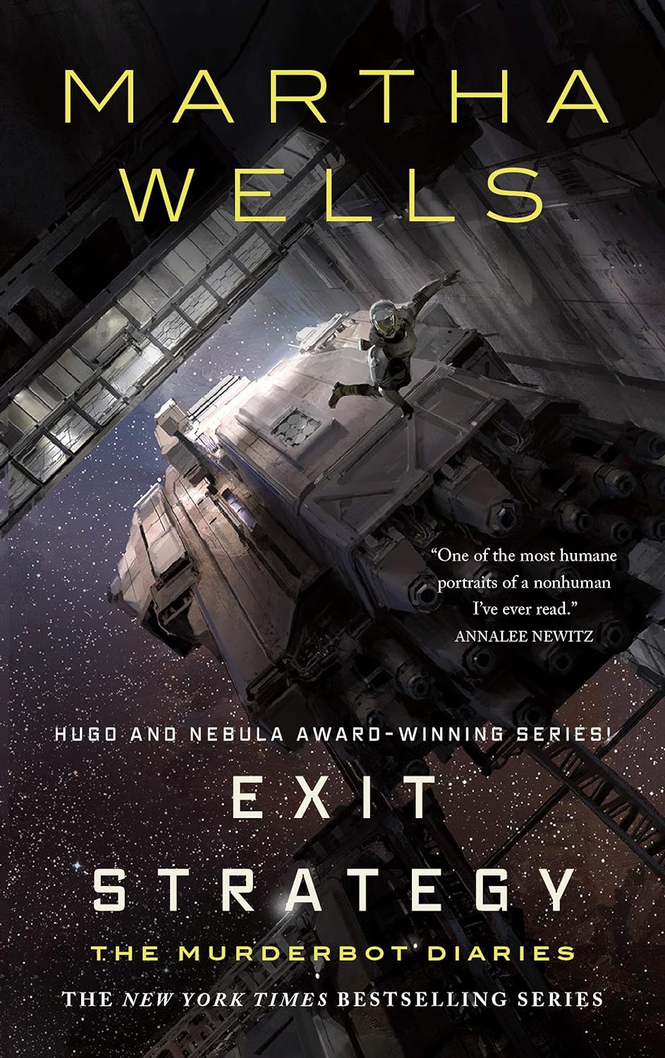 Exit Strategy - by Martha Wells (Hardcover)