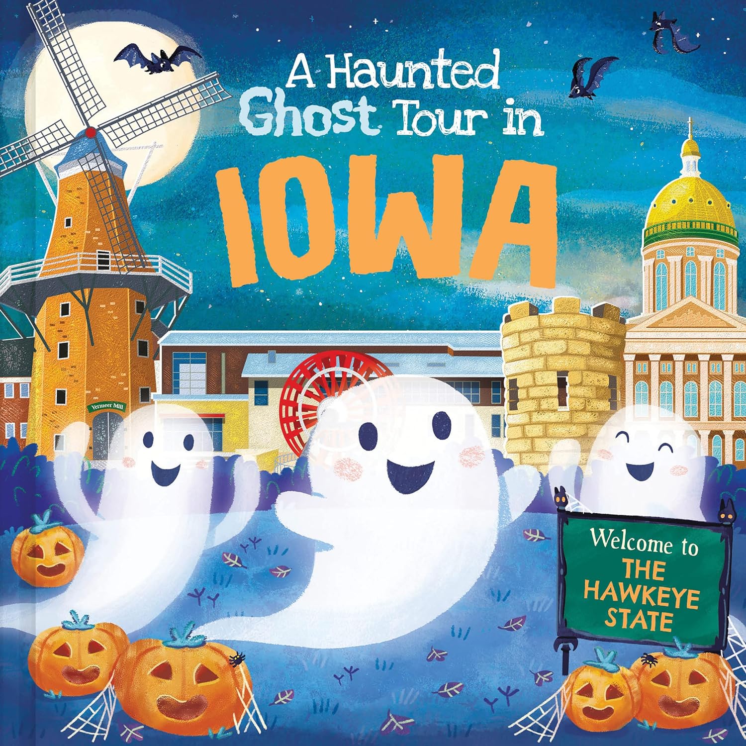 A Haunted Ghost Tour in Iowa - by Gabriele Tafuni (Hardcover)