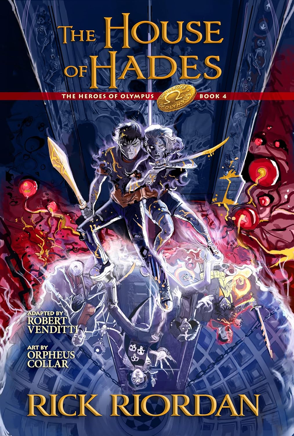 The House of Hades: The Graphic Novel: Heroes of Olympus, Book 4 (Heroes of Olympus) - by Rick Riordan