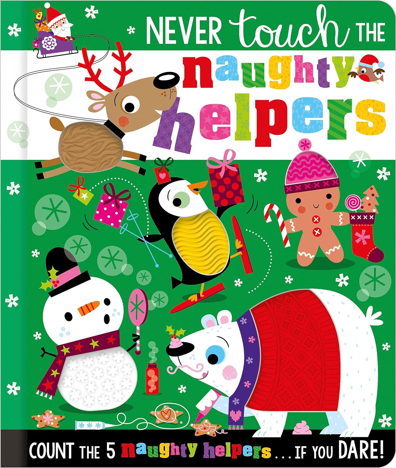 Never Touch the Naughty Helpers - by Christie Hainsby (board book)