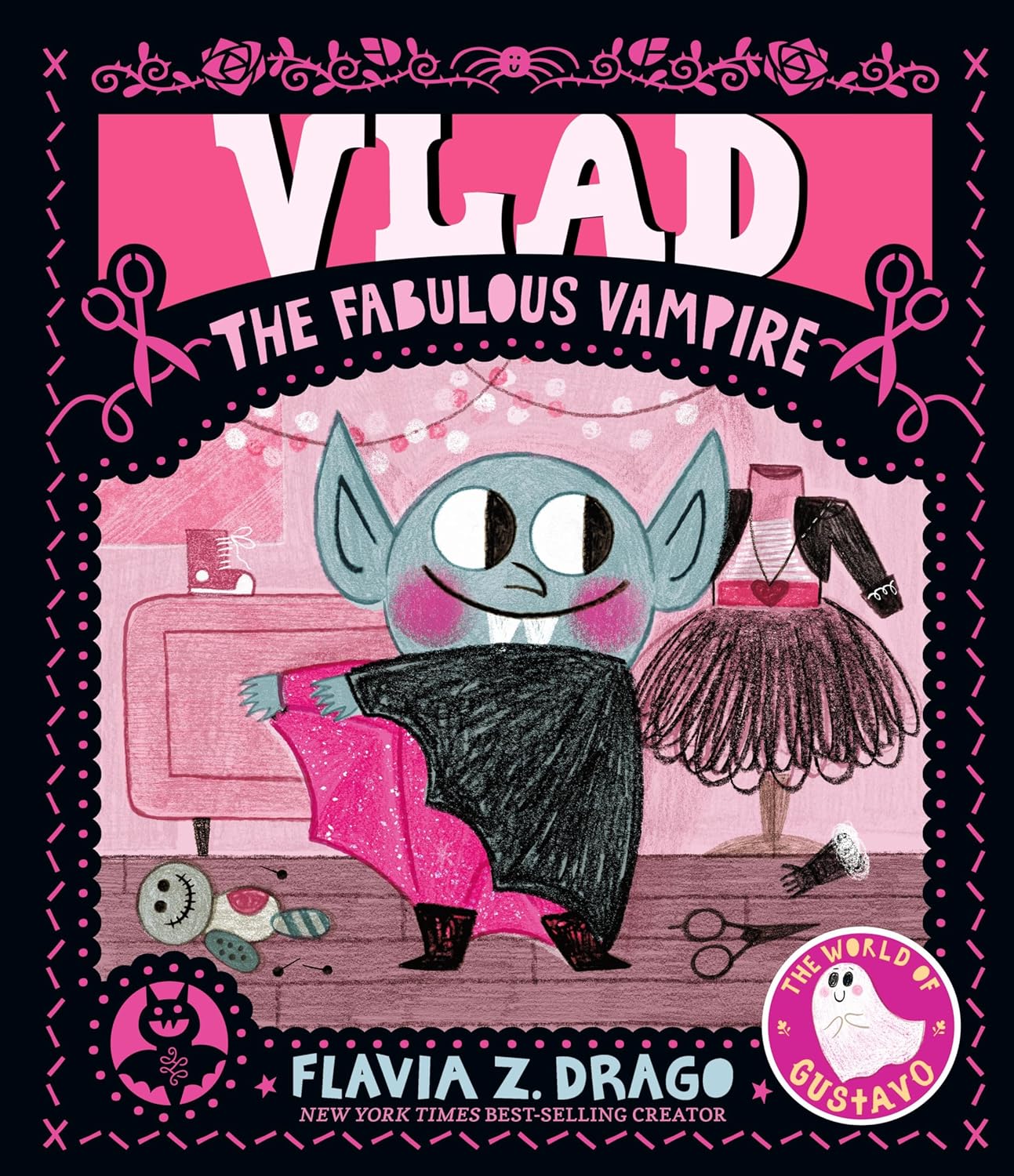 Vlad, the Fabulous Vampire - by Flavia Z Drago (Hardcover)