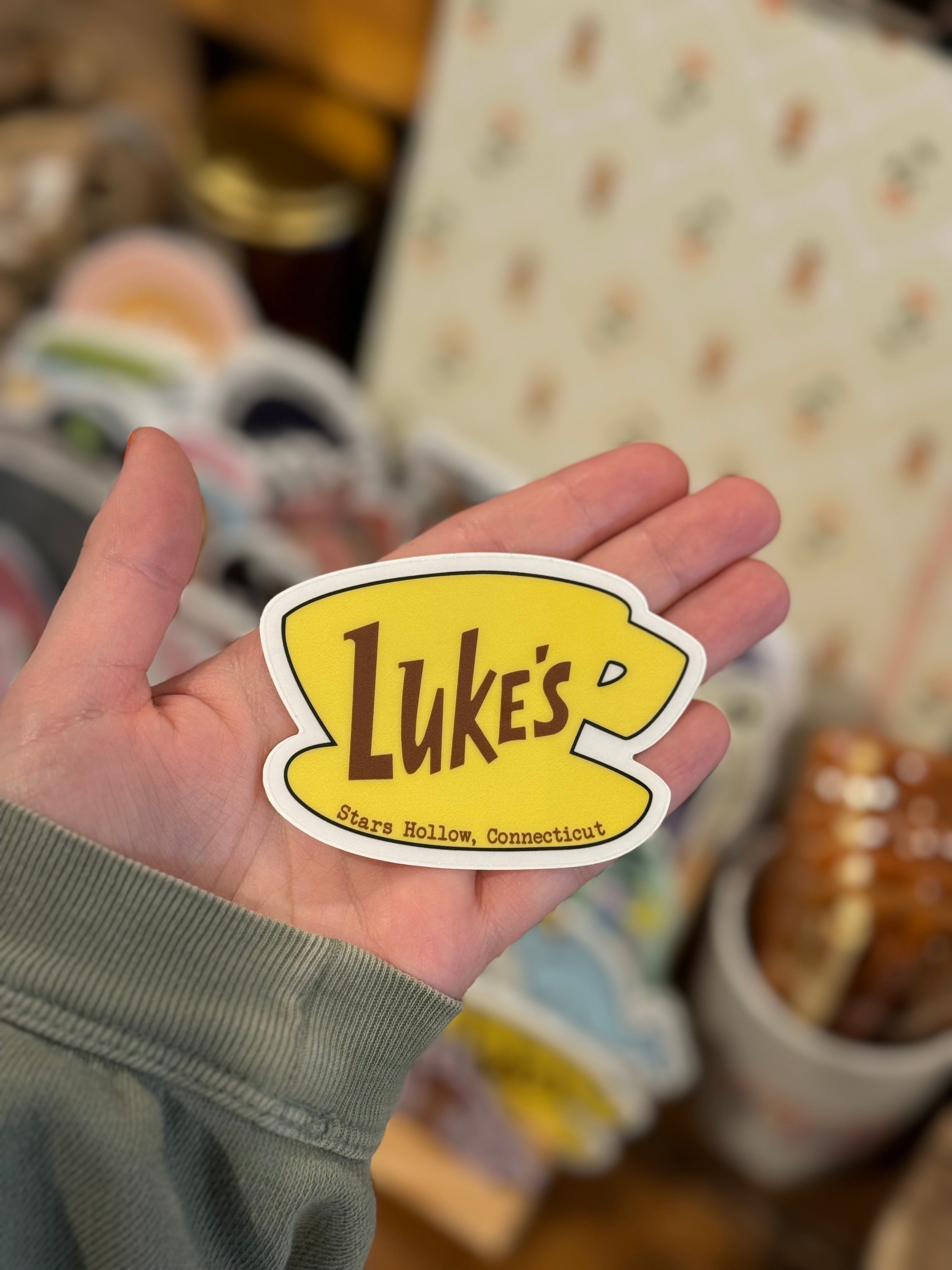 Luke's Diner Coffee - Gilmore Girls - Stars Hollow Sticker