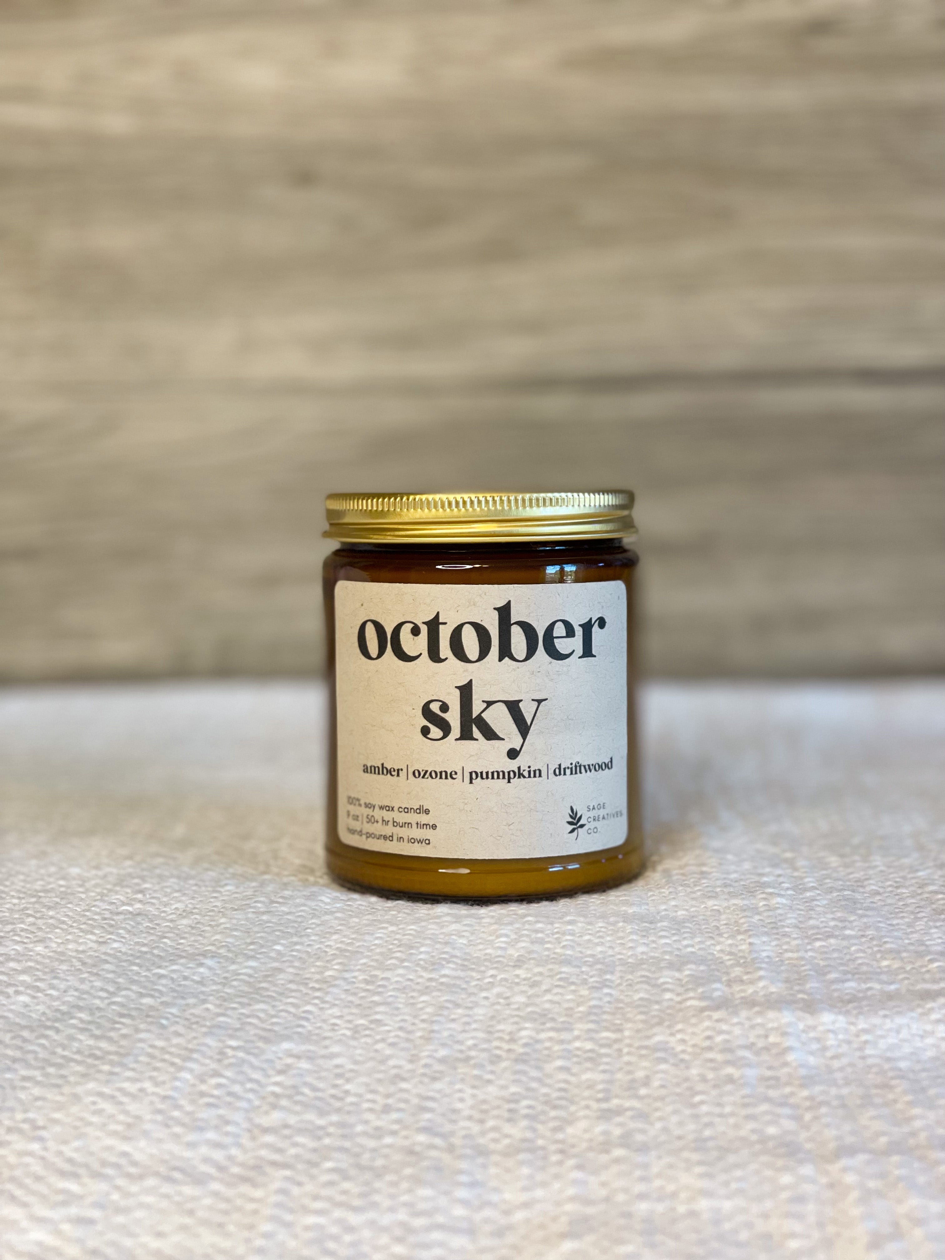 October Sky - 9 oz Candle