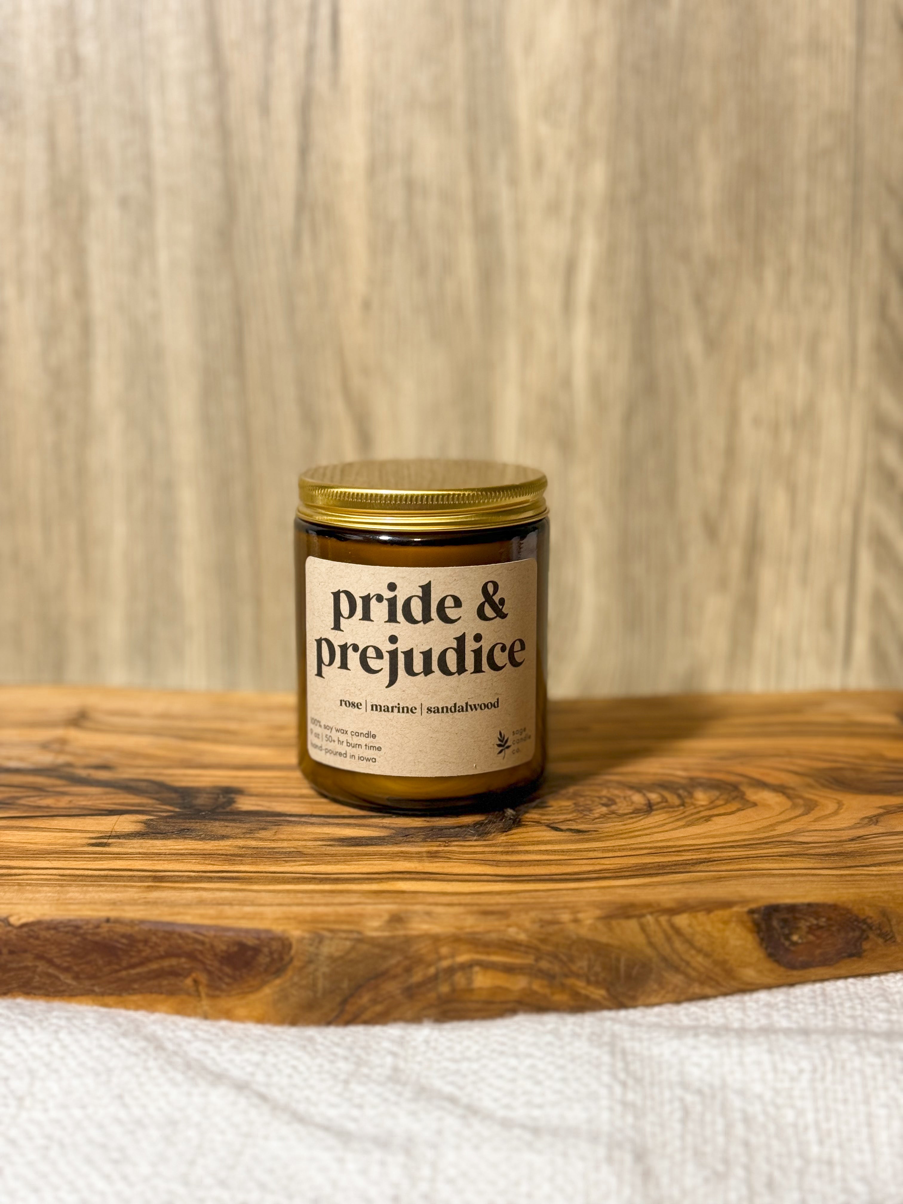 Pride & Prejudice - 9 oz Candle