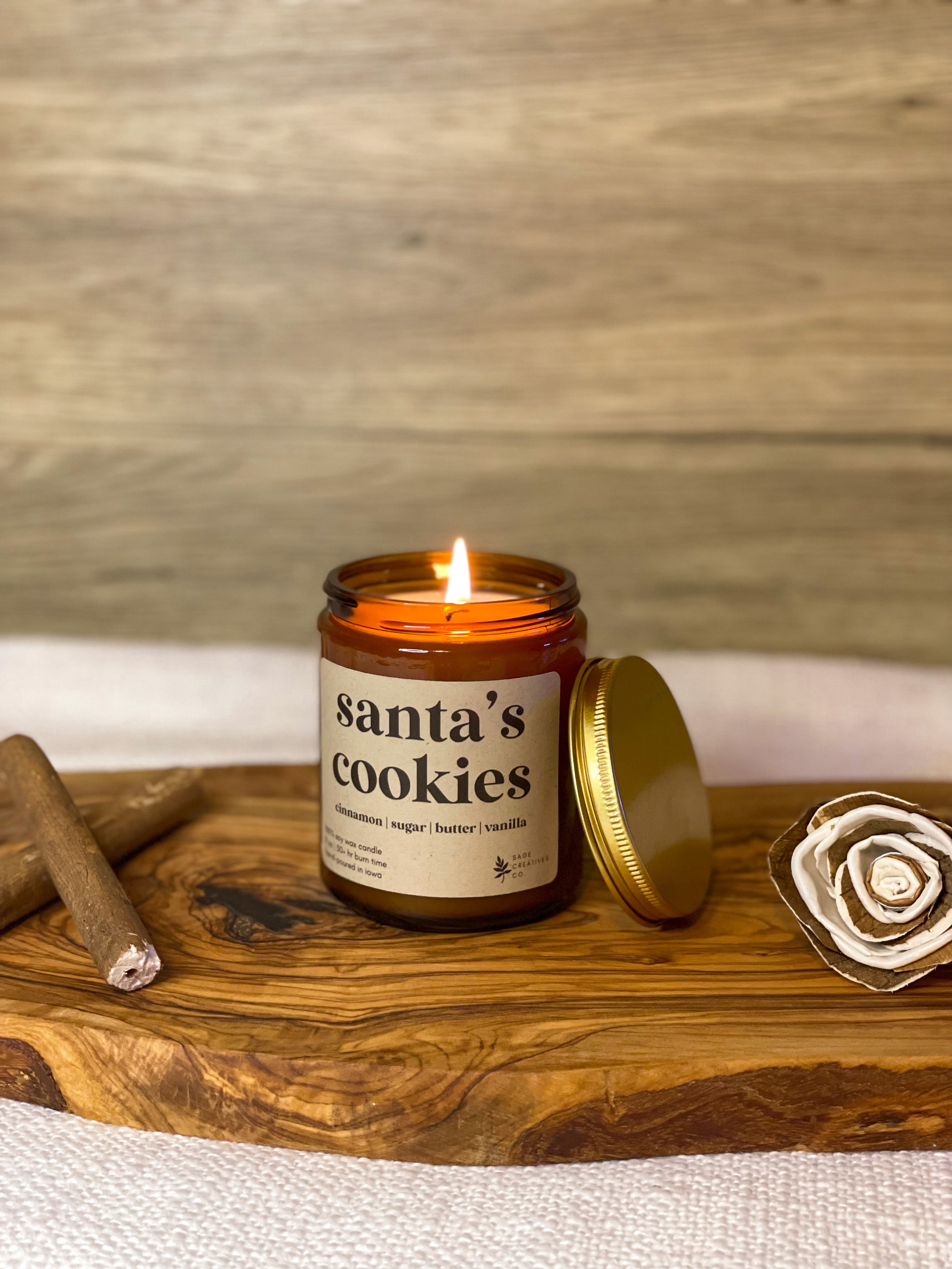 Santas's Cookies - 9 oz Candle