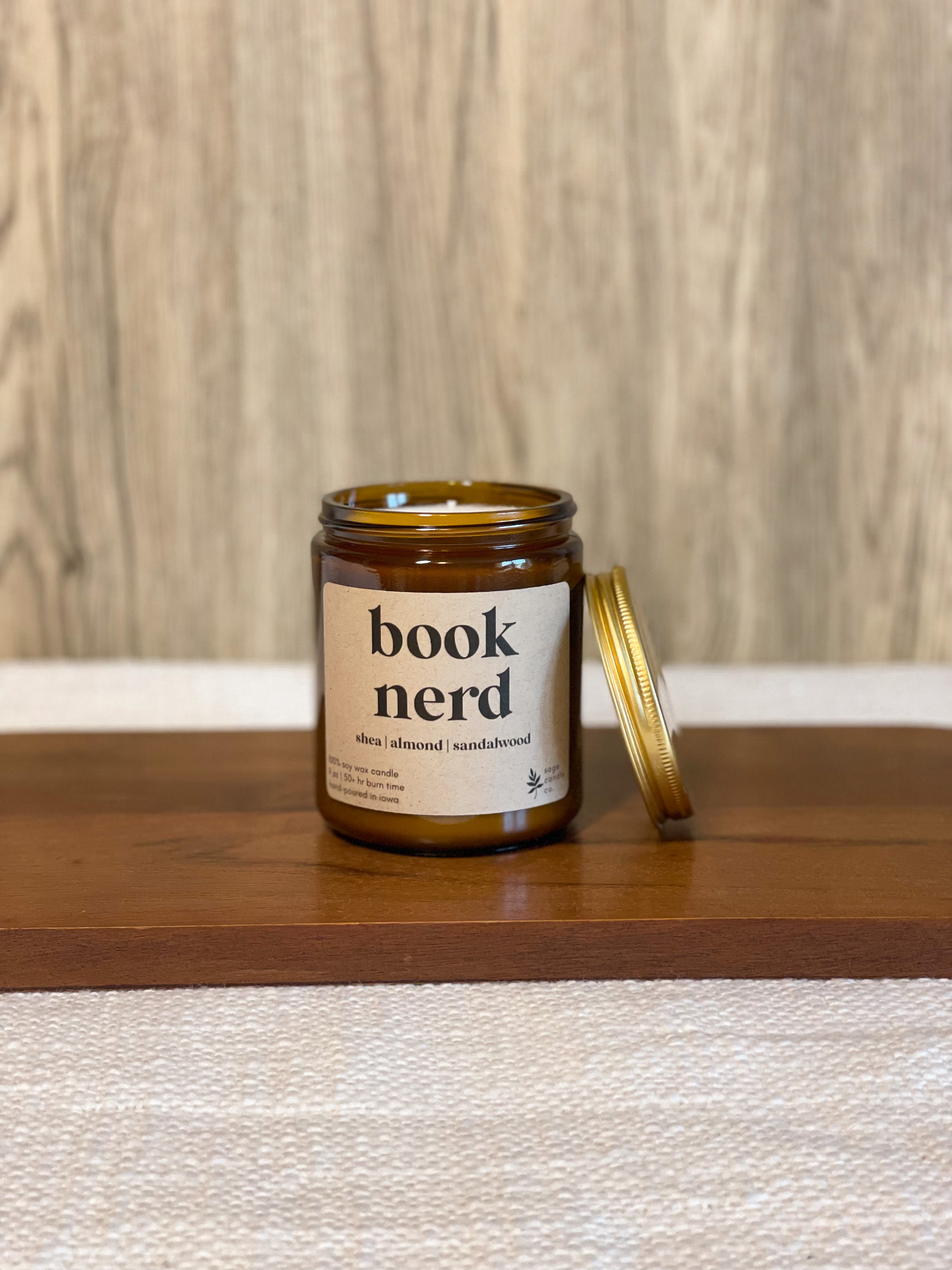 Book Nerd - 9 oz Candle