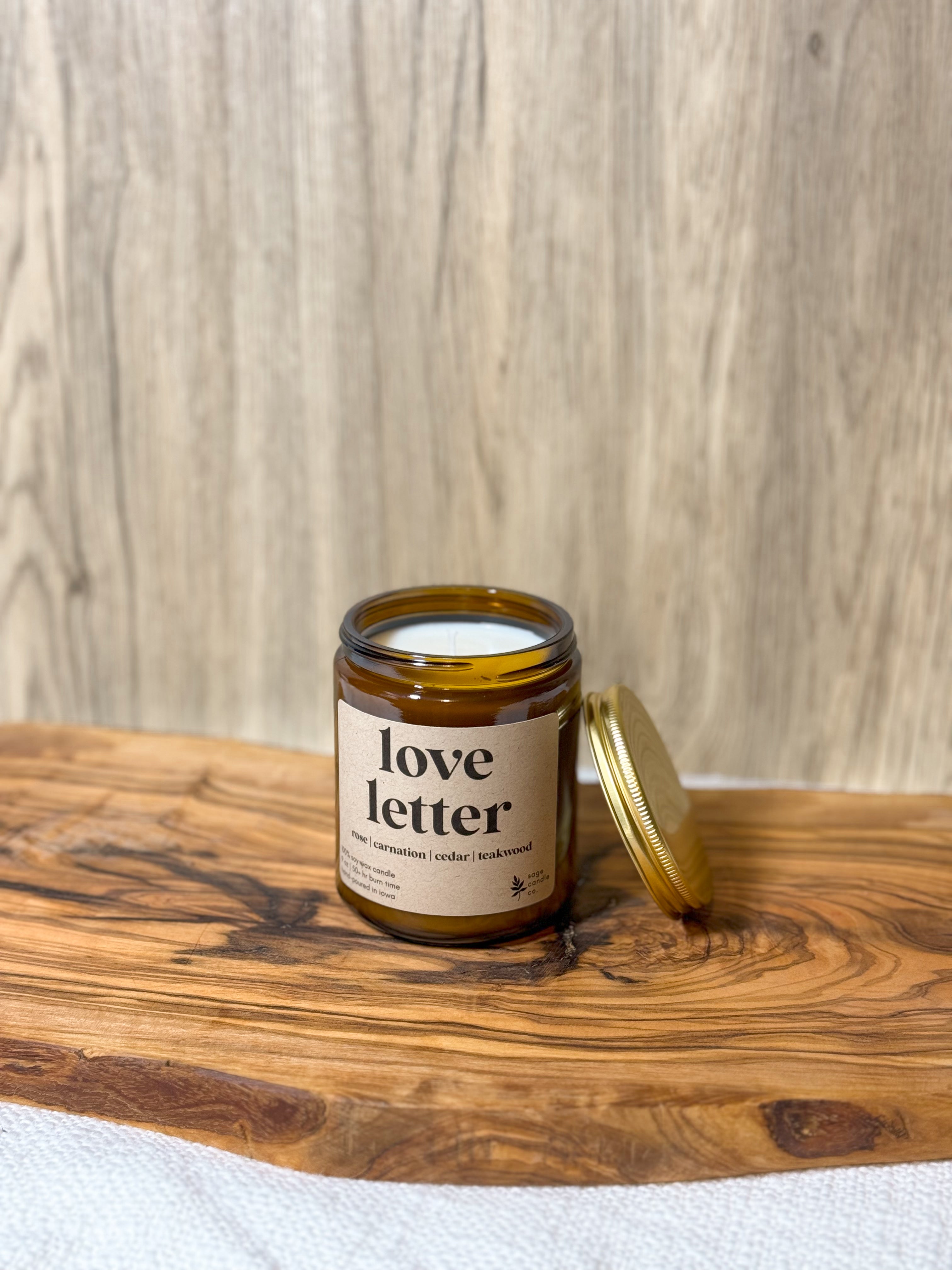 Love Letter - 9 oz Candle