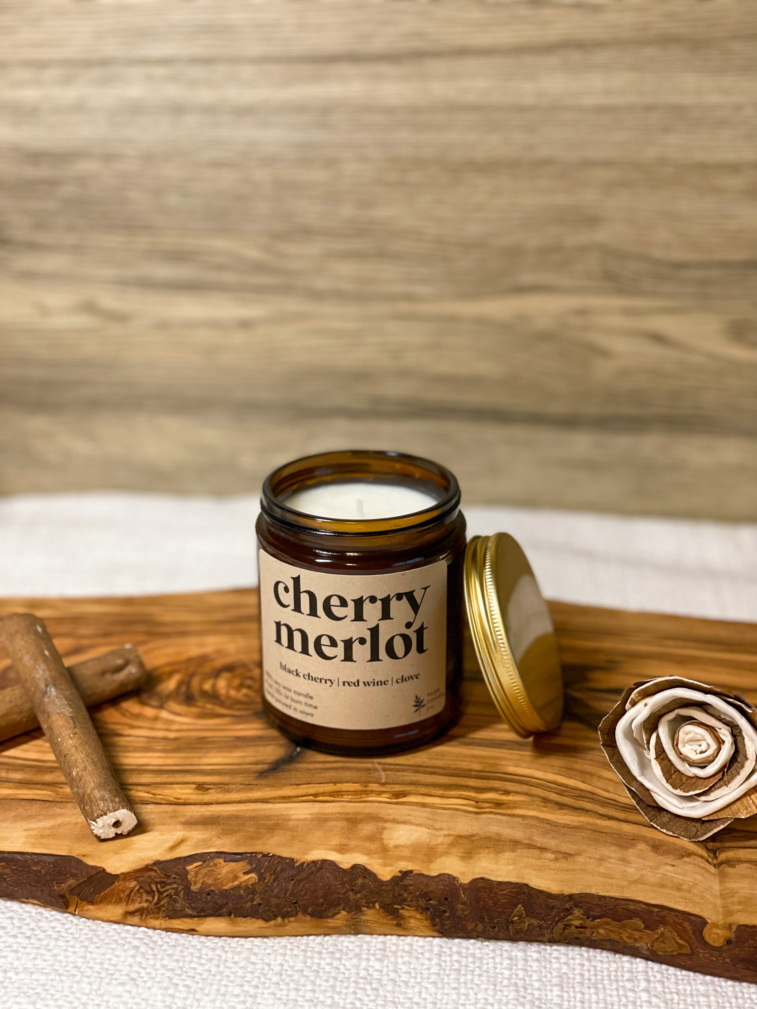 Cherry Merlot - 9 oz Candle