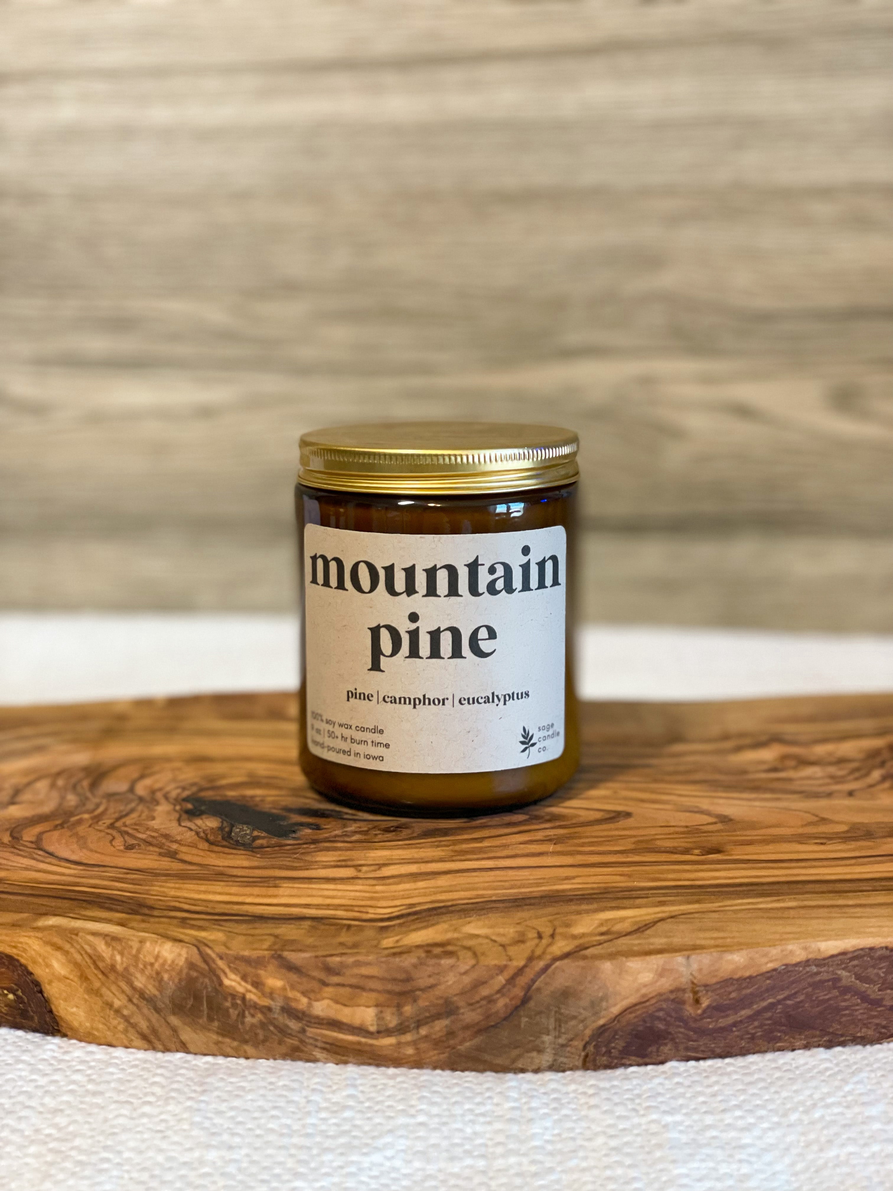 Mountain Pine - 9 oz Candle