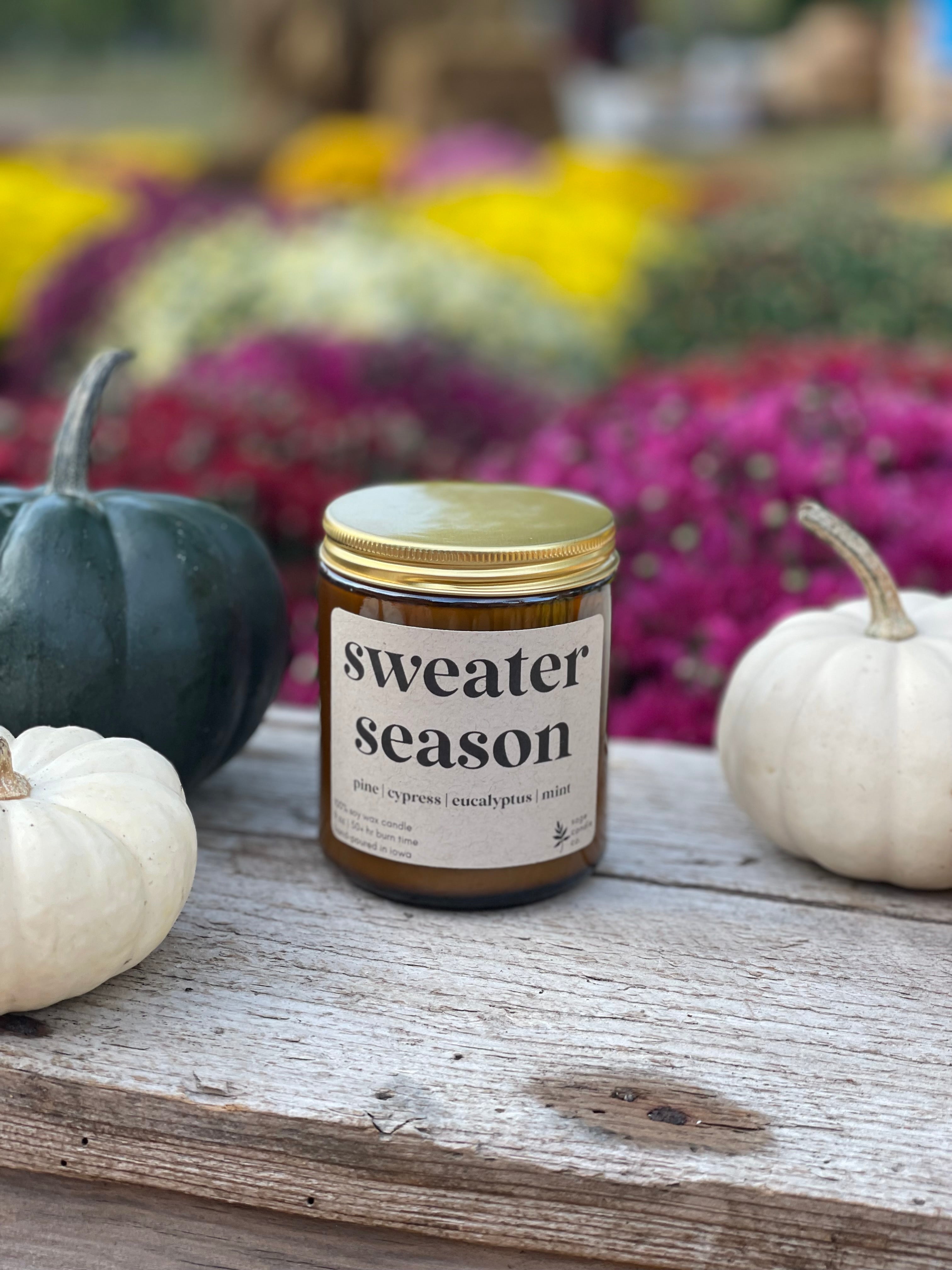 Sweater Season - 9 oz Candle