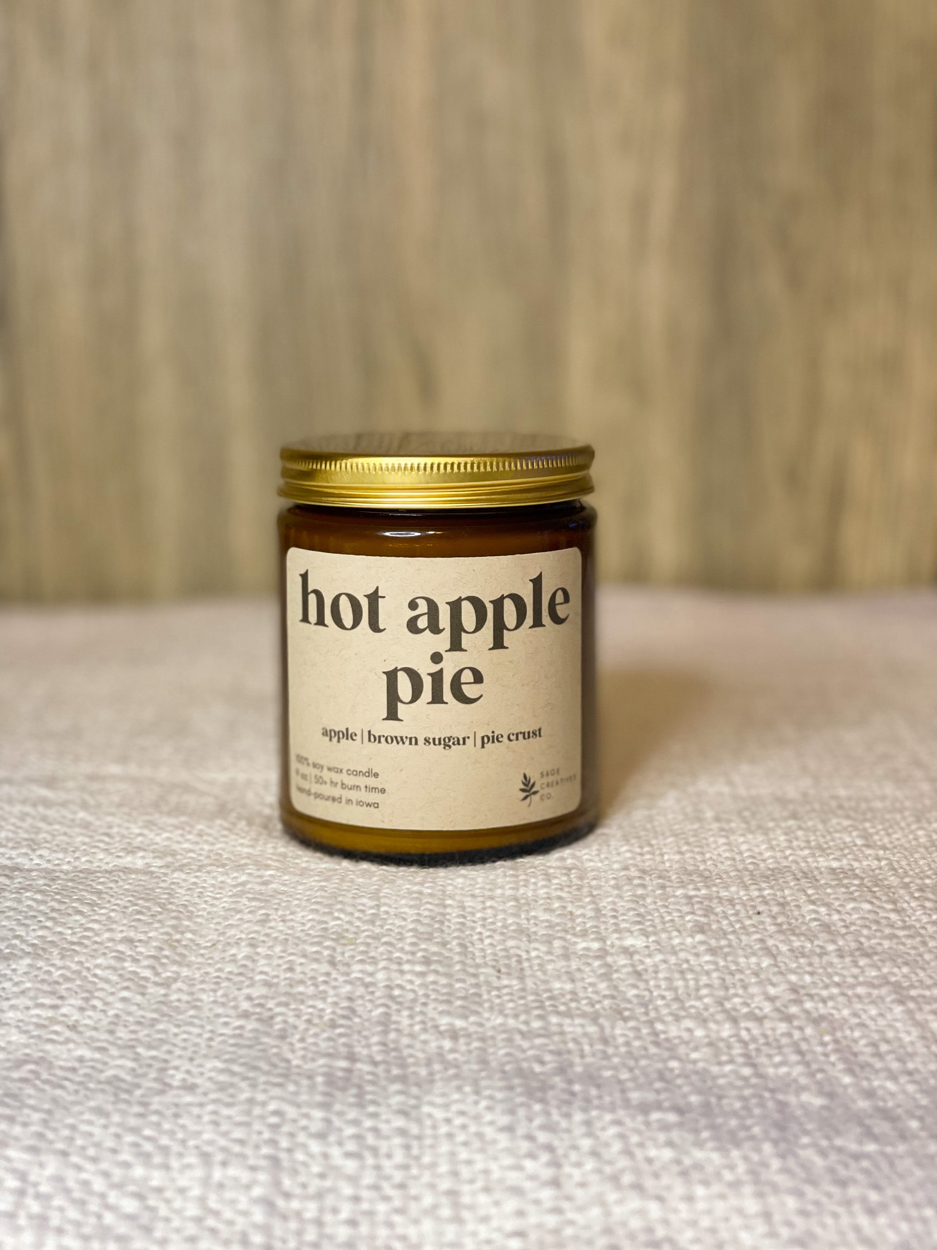 Hot Apple Pie - 9 oz Candle