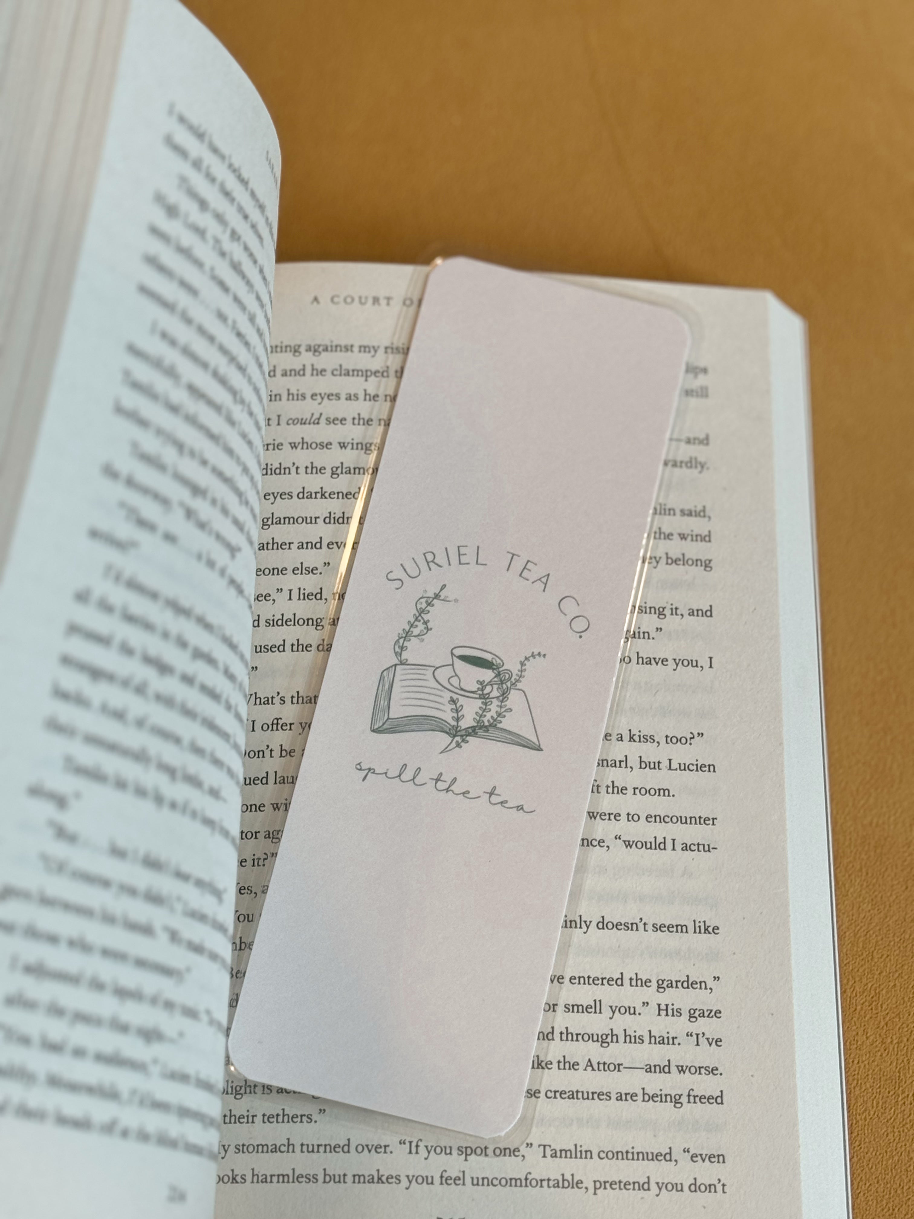 Suriel Tea Co. Bookmark