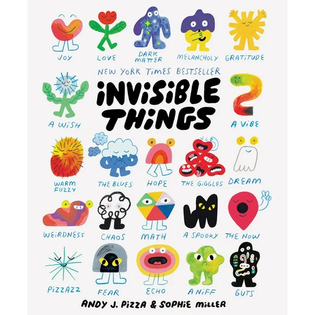 Invisible Things - by Andy J. Pizza & Sophie Miller (Hardcover)