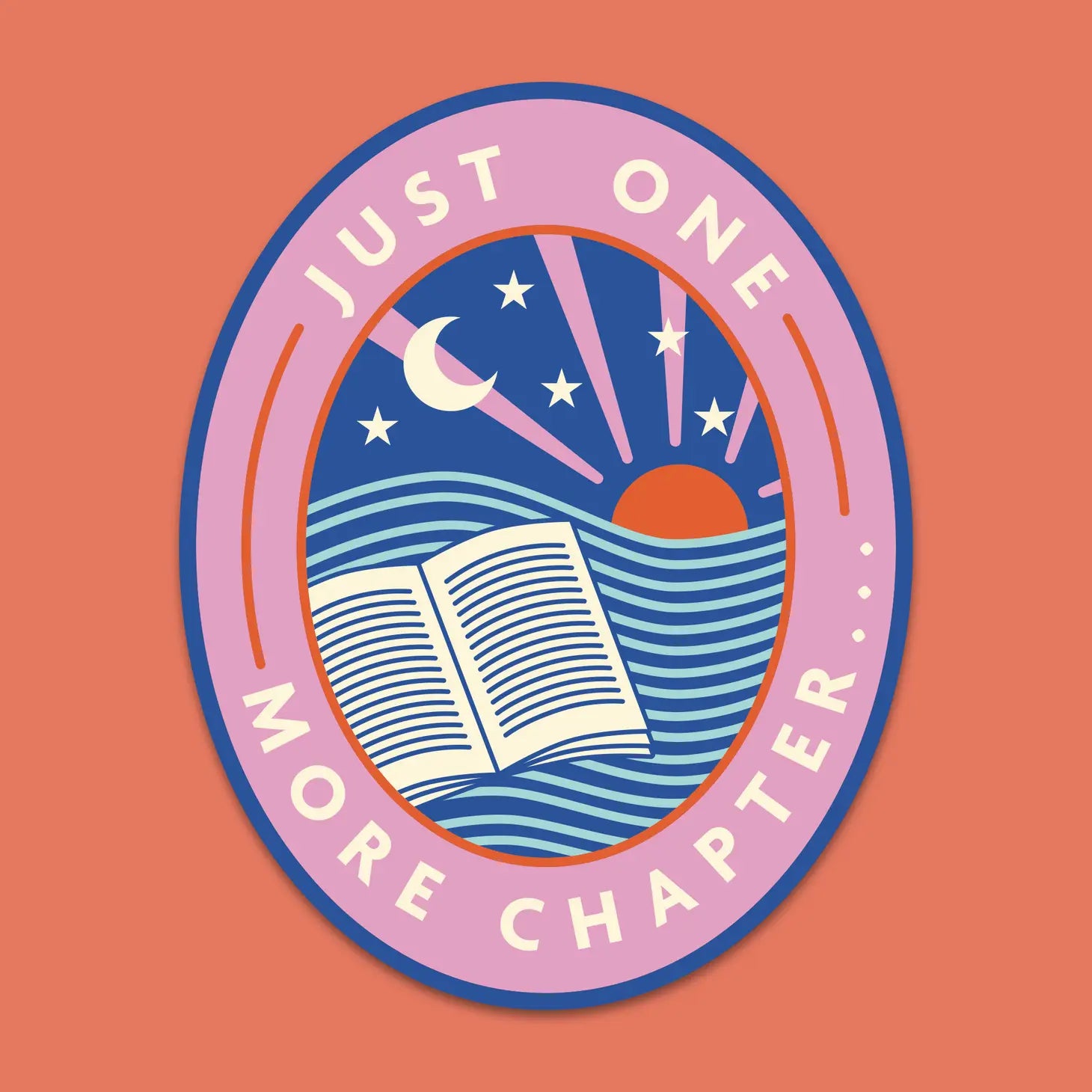 Bookish Sticker Collection - One More Chapter