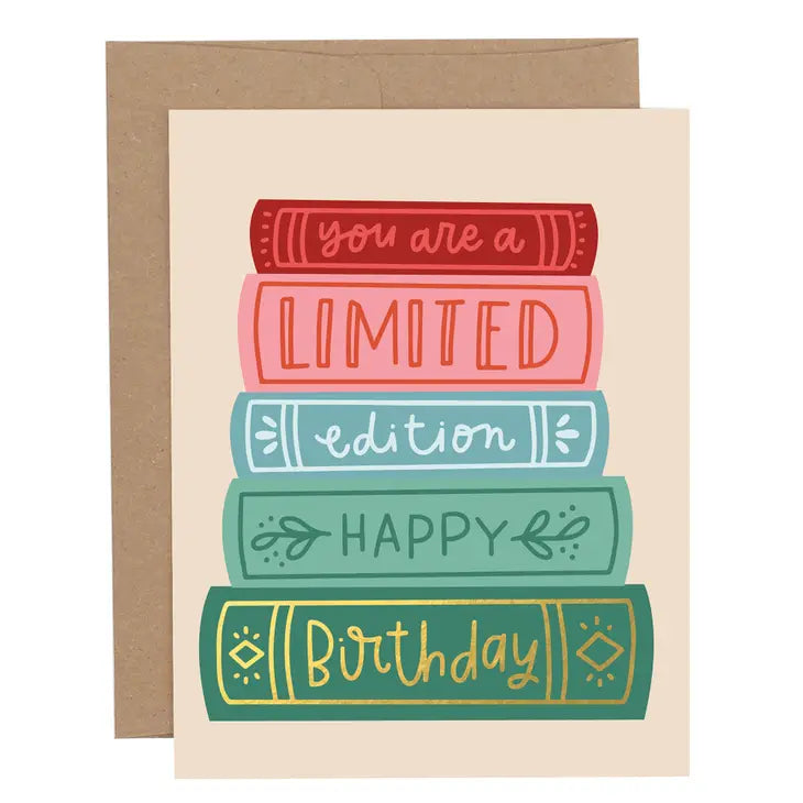 Limited Edition Birthday Card