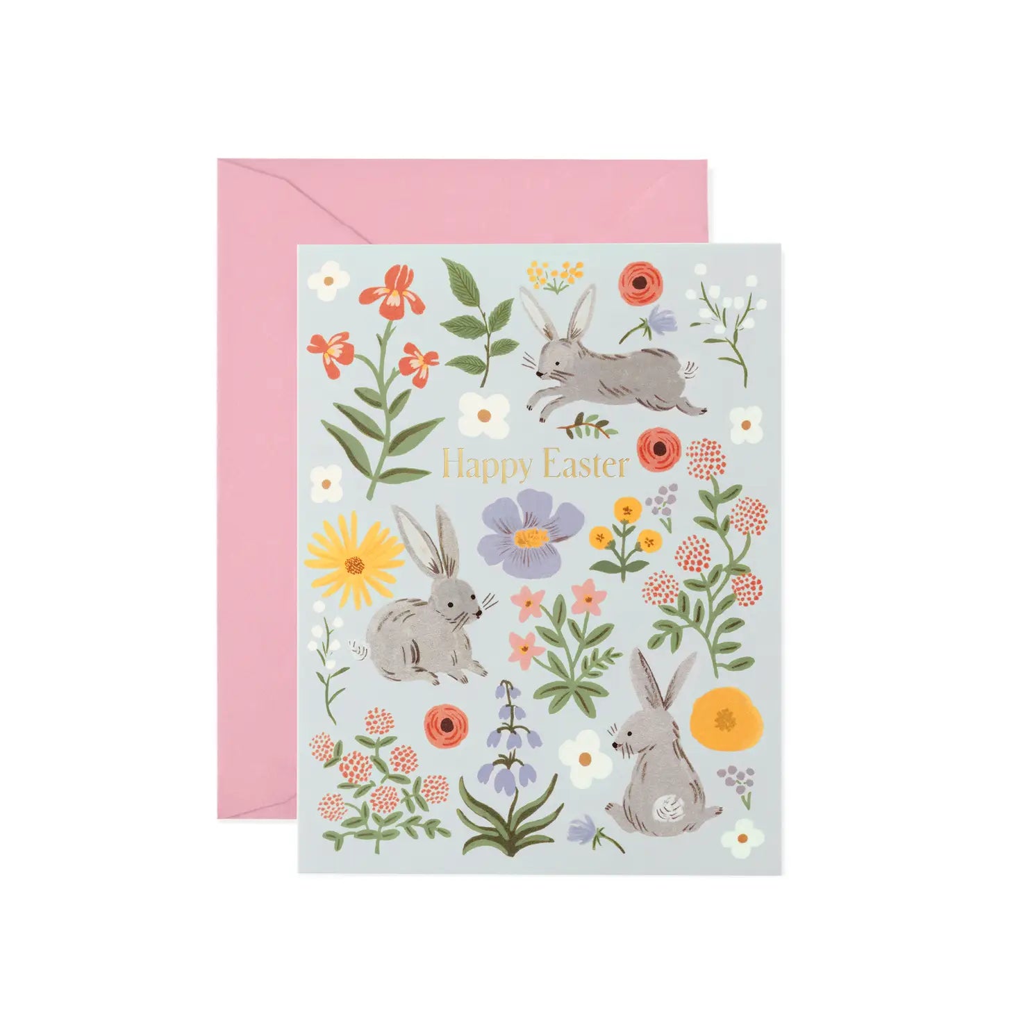 Easter Bunny Fields Card