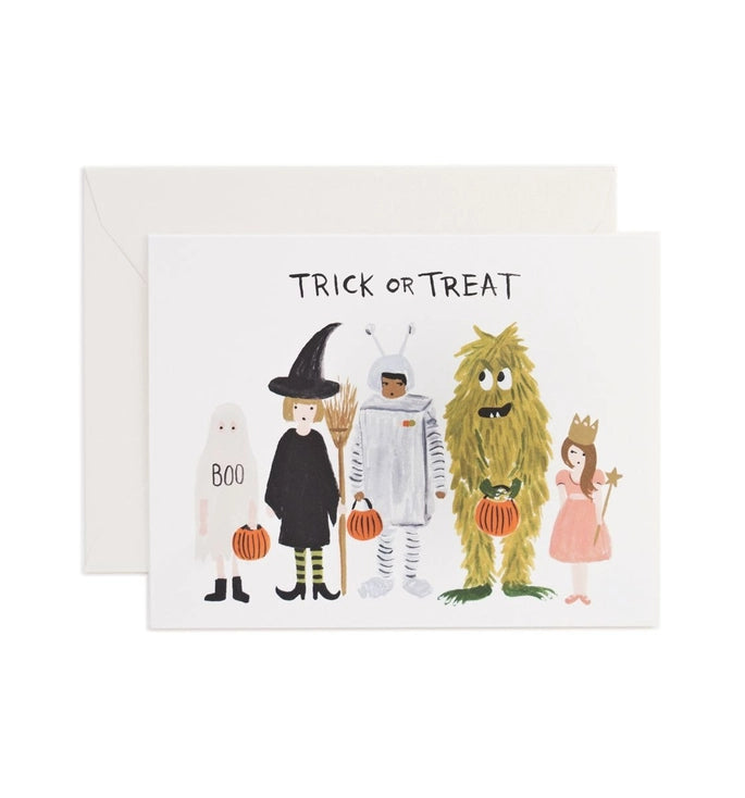 Halloween Trick or Treat Card