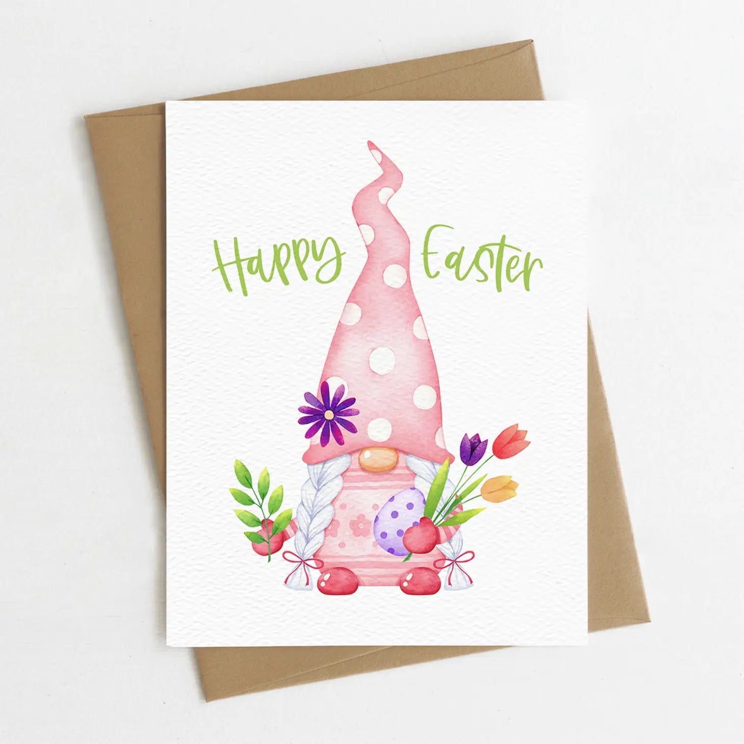 Happy Easter Gnome Card