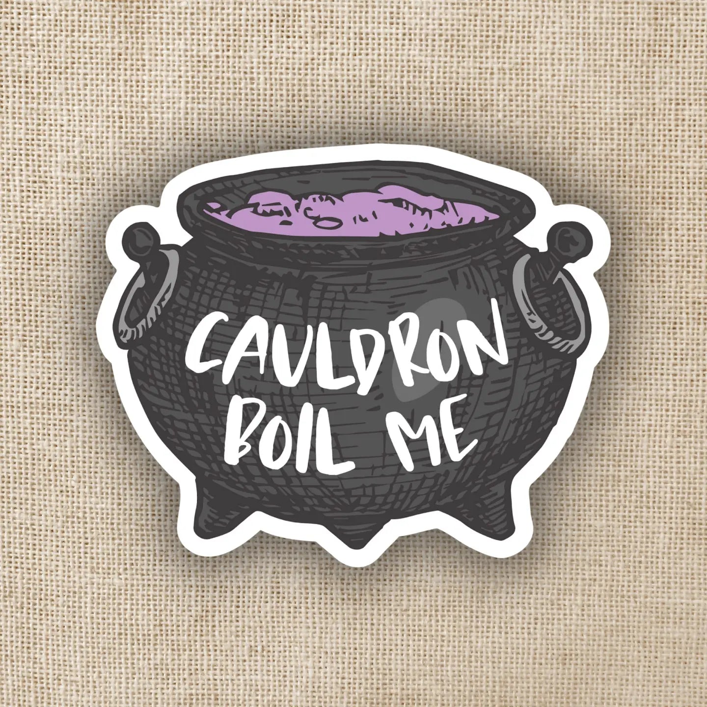 Cauldron Boil Me Acotar Sticker