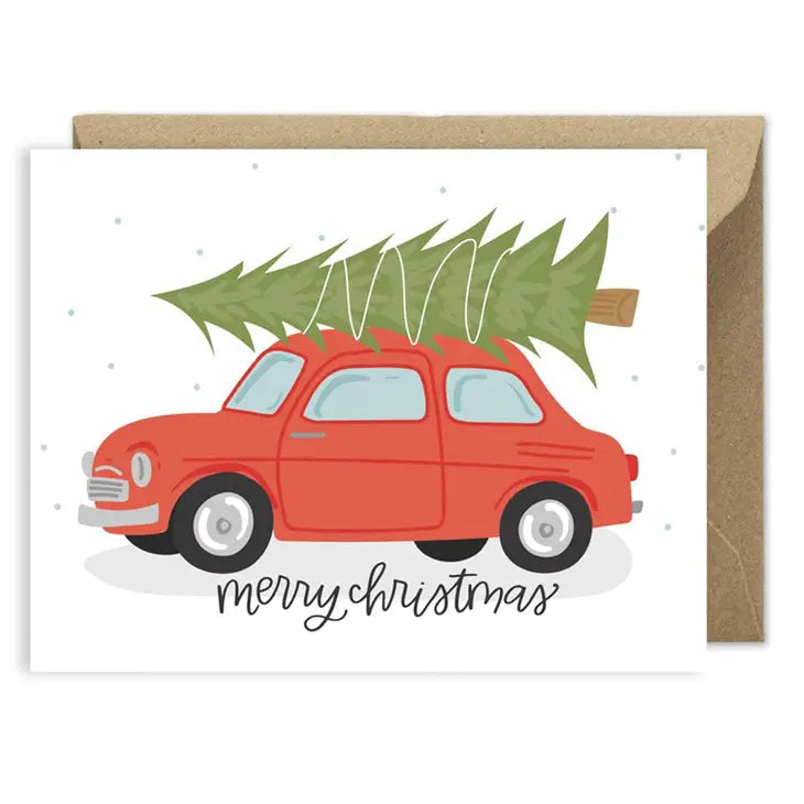 Christmas Car Holiday Card