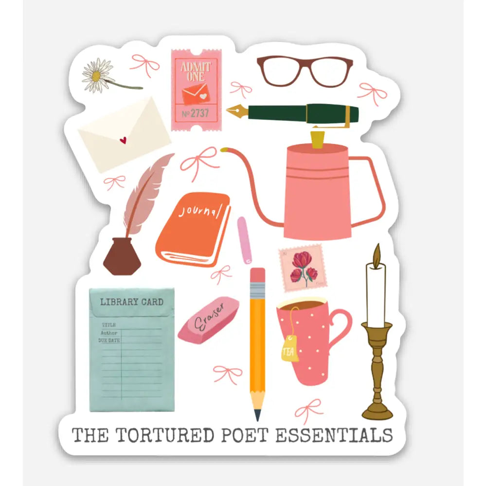 The Tortured Poet's Essential Sticker (Taylor Swift)