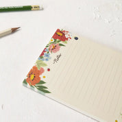 Floral |  Notepad