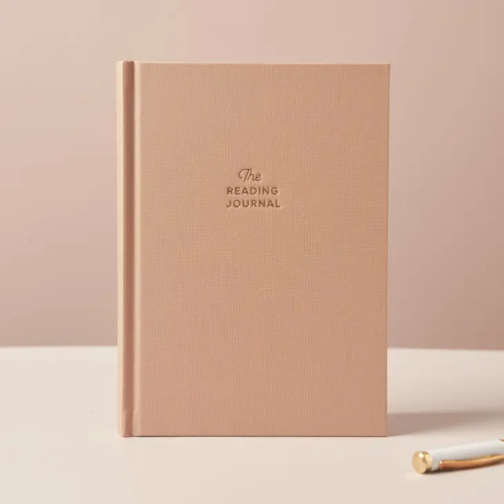 Beige Reading Journal