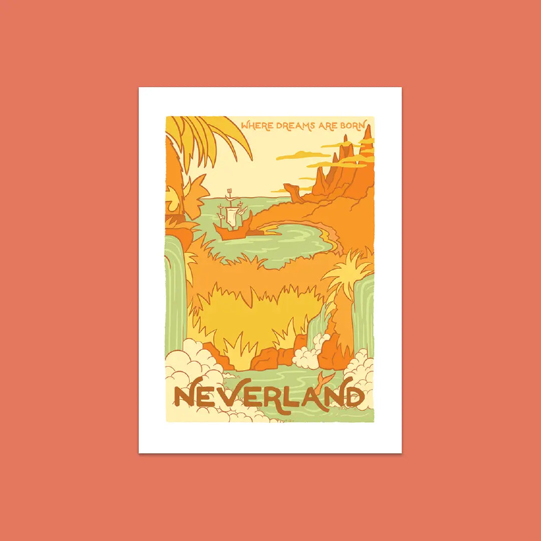 Neverland Vinyl Sticker