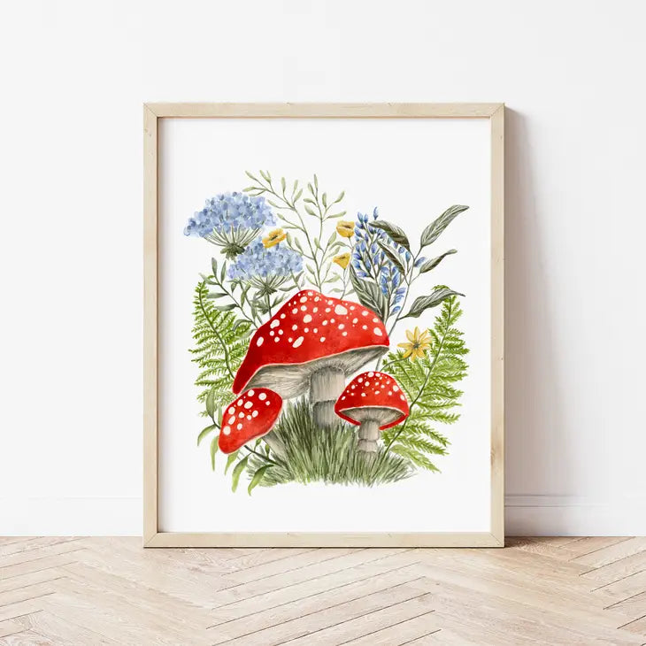 Mushroom Print