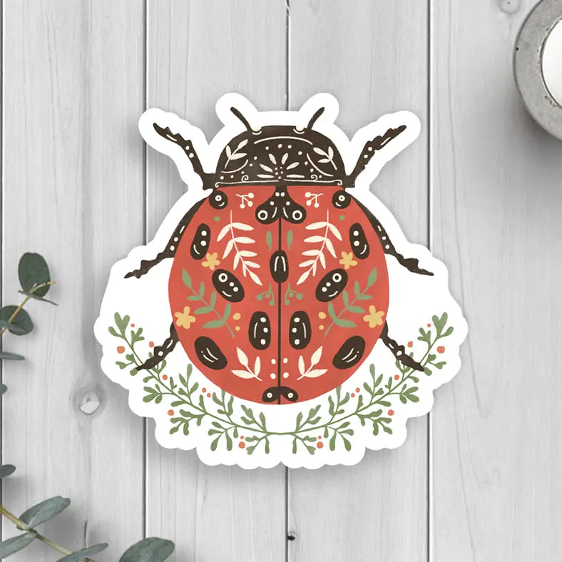 Ladybug Vinyl Sticker