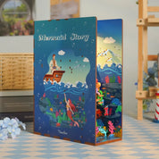 Diy Miniature House Book Nook Kit: Mermaid Story