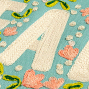 Read Embroidered Canvas Banner