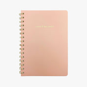 Food and Wellness Journal: Pink