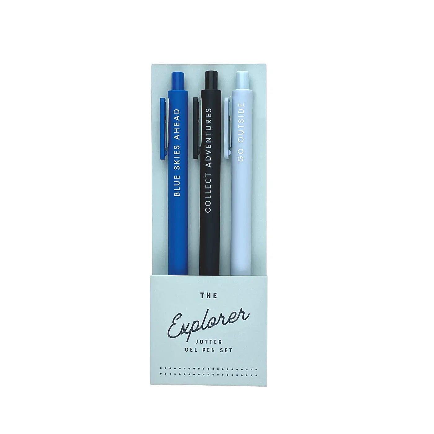 Explorer Jotter Gel Pen: Set of 3