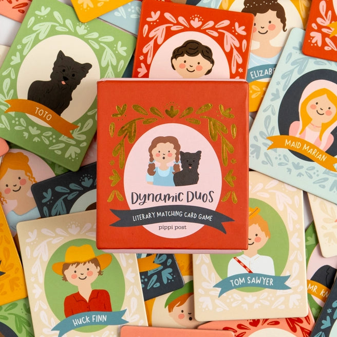 Dynamic Duos Literary Matching Memory Card Game