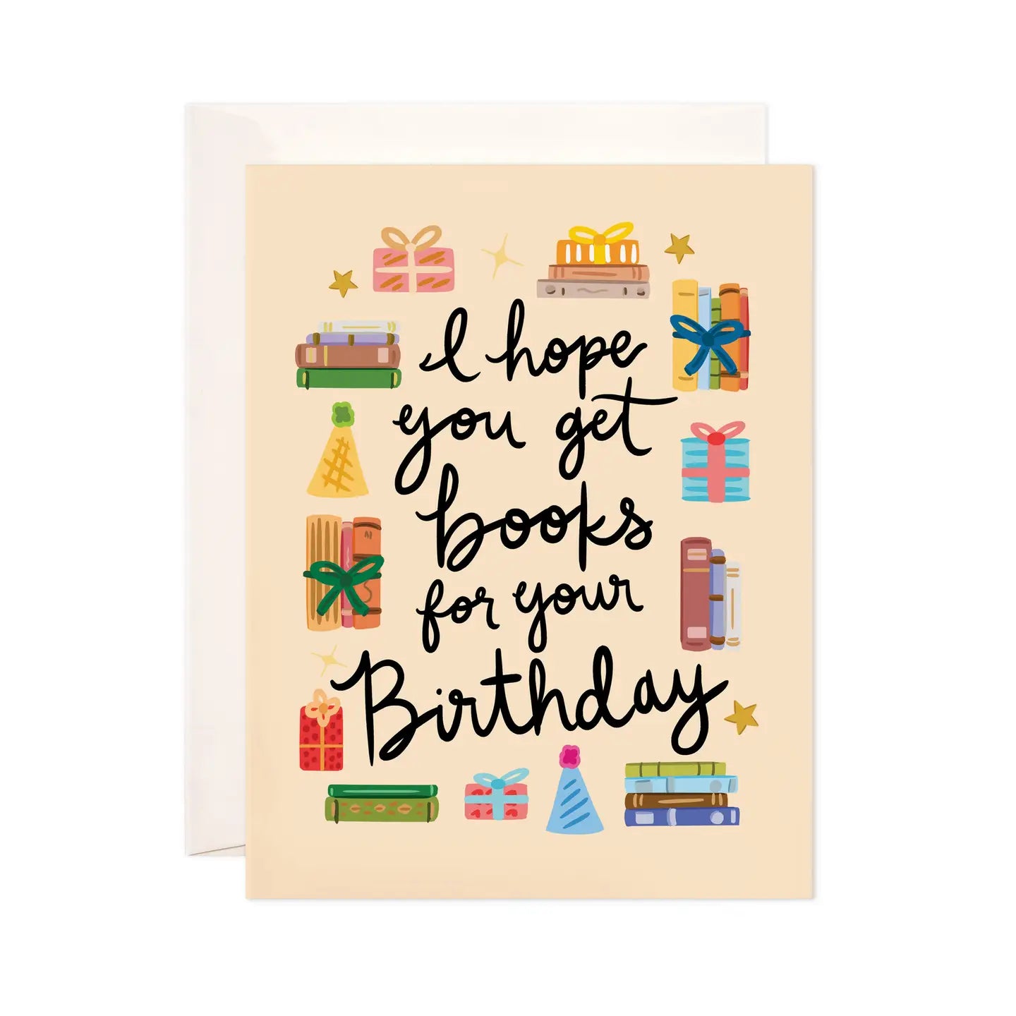 Books For Bday Greeting Card - Birthday Card, Bookstore Card